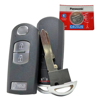 Carcasa de Llave Para Mazda CX-5 CX-3 2013 a 2019 3 Botones y Pila | Meses sin interés