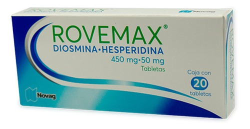 Rovemax 20 Tabletas 450/50mg