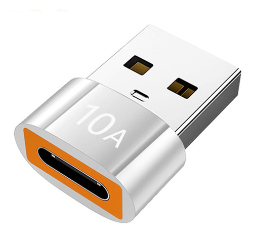 Adaptador Convertidor 10a Tipo C  A Usb Transmisor De Datos