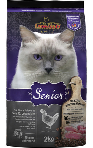 Leonardo Senior Para Gatos 7,5 Kg Saco