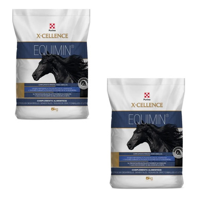 2 Costales De Equimin Para Equinos 5kg De Purina | Envío gratis