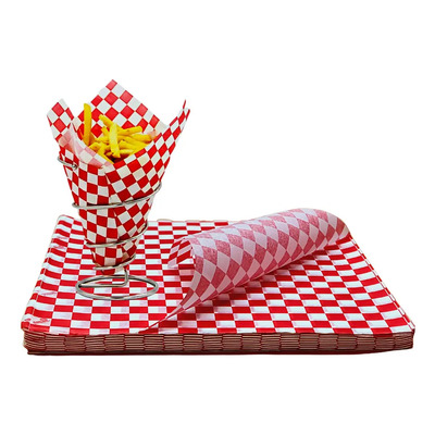 Papel Encerado Cuadros 30x30 500 Hojas Grado Alimenticio | MercadoLibre