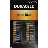 Duracell - Pilas Alcalinas Aaa Coppertop - Batería Multiusos