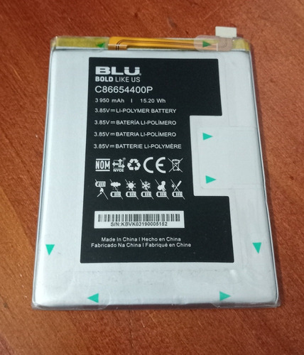 Bateria Blu G9  G0130. Nova Original 