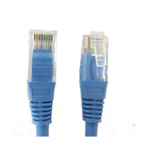Cable Patch Cord Utp 1 Metro Cat 6 Color Azul
