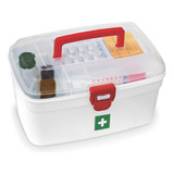 Bonita Caja Organizador Medicamento Viaje Medical Box