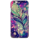 Funda Celular Pluma Colores Estrellas Cosmos Espacio Buena *