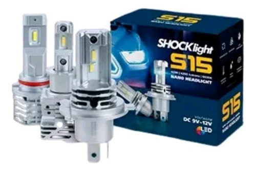 Lâmpada Super Led S15 Nano H1 H3 Hb4 Shocklight