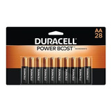 Set 28 Baterías Alcalinas Duracell Aa Con Potencia De