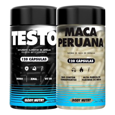 Kit Maca Peruana 120c + Testo Vitaminas Minerais 120c Sem Sabor | MercadoLivre