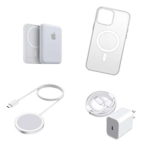 Kit Para iPhone Oem Magsafe - Batería, Cargador, Cubo, Case