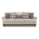 Sofa Contemporaneo Harleson Con Decoración De Estoperoles