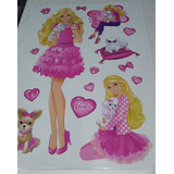 Wallsticker Barbie 16081 Vinilo Pared Vidrio Autoadhesivo