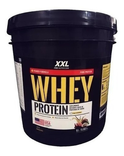 Proteina Xxl Pro Nutrition Whey Protein 5 Kilos 100 Servicio
