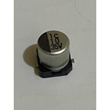 Capacitor Electrolítico De Aluminio Smd 35v 10uf Paq. 50 Pzs