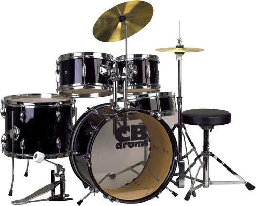 Cb Drums Juego De Batería Junior Jrx55-pkbk