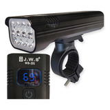 Super Lanterna Bike 6 Leds T6 Jws 4.800 Lumens Recarregável 