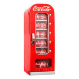 Coca-cola - Mini Refrigerador De 10 Latas Estilo Máquina E.