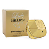 Perfume Original Lady Million De Paco Rabanne Mujer 80ml