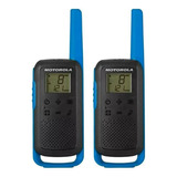 Radios Motorola T270 Alcance 40km/24mi Recargable / 2 Pzas