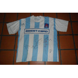 Camiseta Futbol Assist-card Firmada Racing Atletico Tucuman