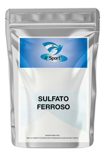 Sulfato Ferroso / De Hierro Monohidratado Azul 500 Gr 4+