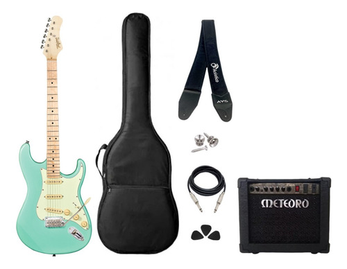 Guitarra Stratocaster Tagima T-635 Acessórios + Amplificador