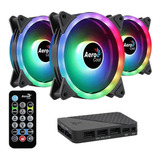 Cooler Fan Aerocool Duo 12 Pro X3 Argb Con Controladora 12cm