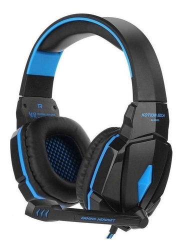 Audífonos Diadema Cascos Gamer Kotion G4000 Con Microfono  