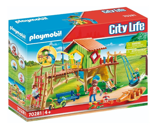 Playmobil Parque Infantil De Aventuras 70281 Juegos Niños C