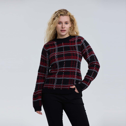 Sweater Mujer Rapport Rojo Fashion's Park