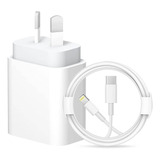Kit Cargador De Pared + Cable Carga Rapida iPhone 12 Pro Max