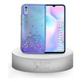 Carcasa Para Xiaomi Redmi 9a Glitter Brillo Protector Camara