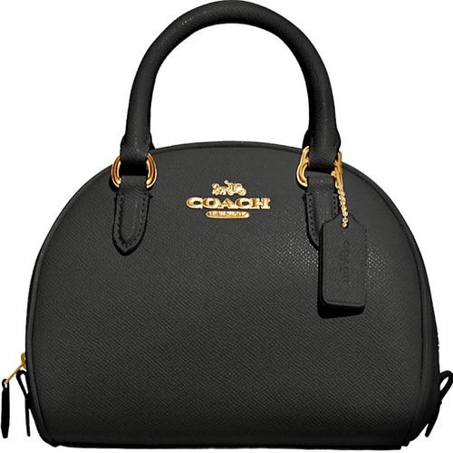 Bolsa Coach Original Sydney Satchel Piel Black Fina