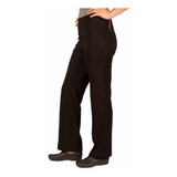 Pantalón Mujer Elasticado Flex Negro