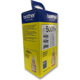 Cartucho De Tinta Brother Bt5001y Color Amarillo De 48.8 Ml