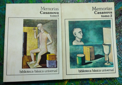 Casanova / Memorias 2 Tomos / Bb Universal 209 210