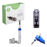 Kit 10 Cartuchos Smart Gr Derma Pen Preto Nano Agulhas Nano