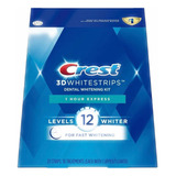 Crest 3d Whitestrips 1 Hour Express 20 Tiras Para Blanquear