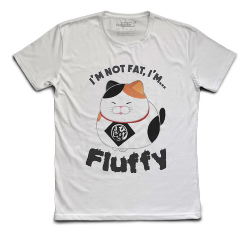 Remera B Gato Gordo Japones Gatito Gordo. Tienda Outsider