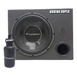 Caixa Pioneer Completa Sub Cara Preta Importado 400w Rms