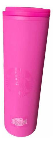 Termo Starbucks Rosa Pink Color Tipo Barbie Textura Suave