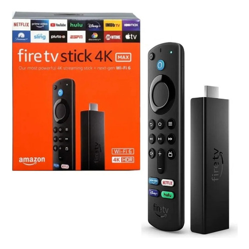 Amazon Fire Tv Stick 4k Max 2gb 8gb 3ª Geração Wifi 6 Alexa