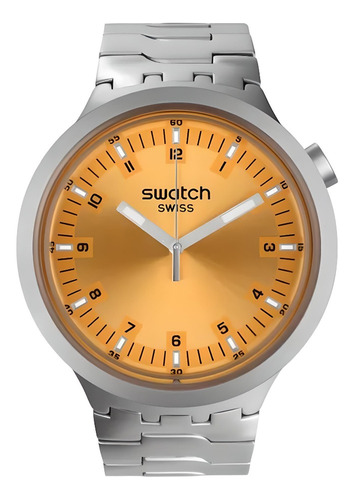 Reloj Swatch Amber Sheen Big Bold Irnoy Sb07s103g C