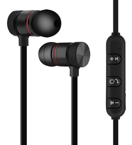 Fone De Ouvido Bluetooth C/ Imã Earphone Esportes Chamadas