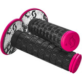 1254 Mellow Donut - Agarres Para Motocross, Negro/rosa