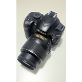 Camara Nikon D3200 Con Lente