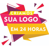 24h Logomarca Logotipo Criação Marca Criar Logo Fazer