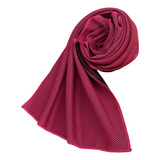 Toalla De Enfriamiento Suave Secado Rápido Cuello Rosa Roja