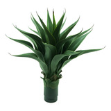 Planta Agave 60cm Arvore Suculenta Artificial De Sala Verde